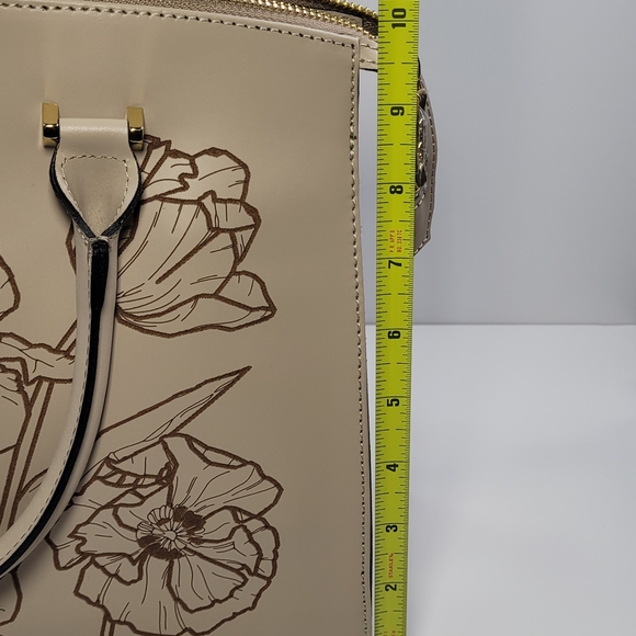 ARCADIA Floral Beige Handbag